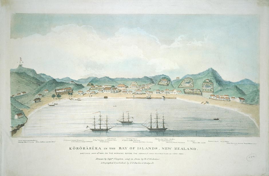 Kororāreka (Russell), 1845