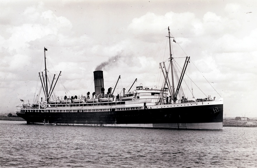 The hospital ship <em>Marama</em> after the war