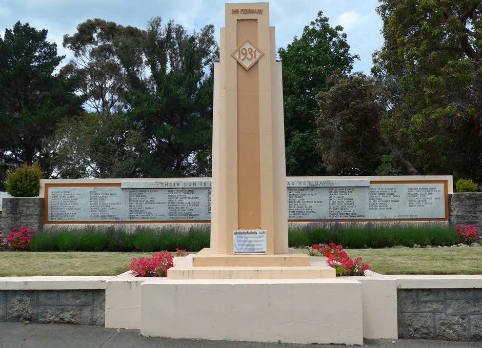 Napier Earthquake Memorial