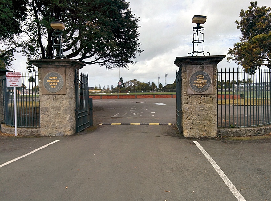 Nelson Park memorial gates