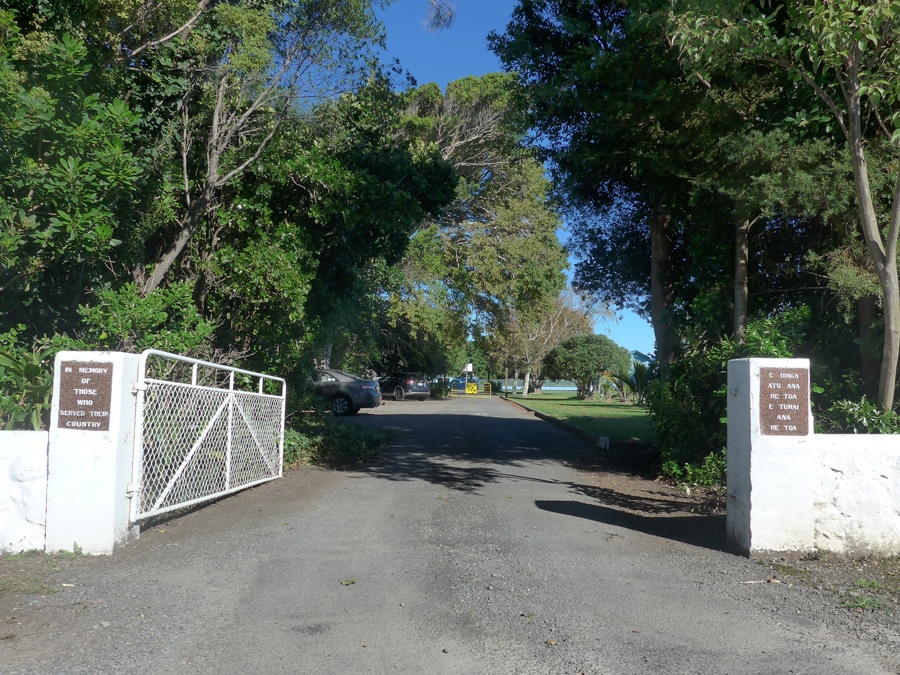 Nūhaka School memorial gates