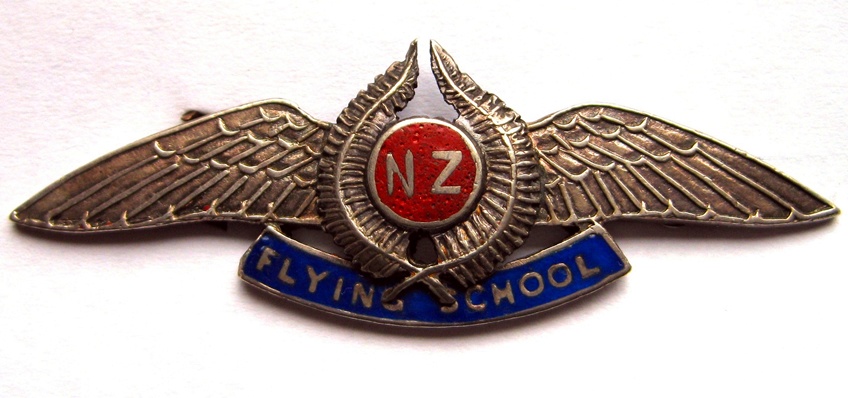 New Zealand Flying School badge