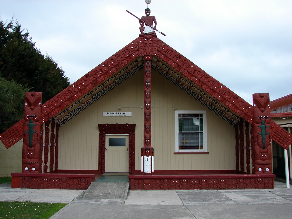 Rangitihi memorial meeting house, Ōkere Falls