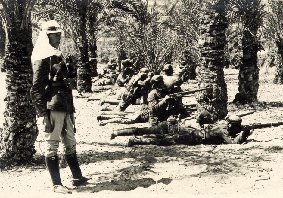 Ottoman infantry in the Sinai