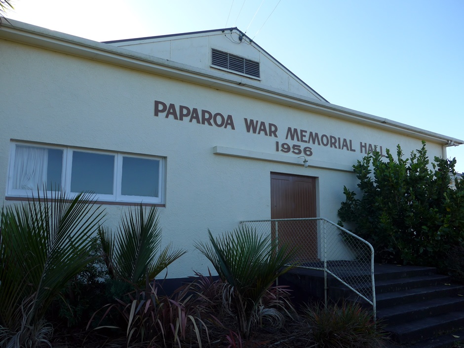 Paparoa War Memorial Hall