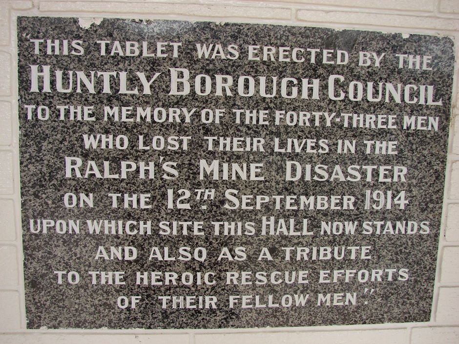 Ralph's Mine disaster memorial