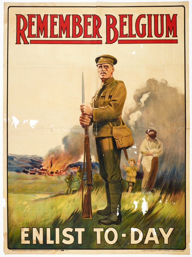 'Remember Belgium' poster