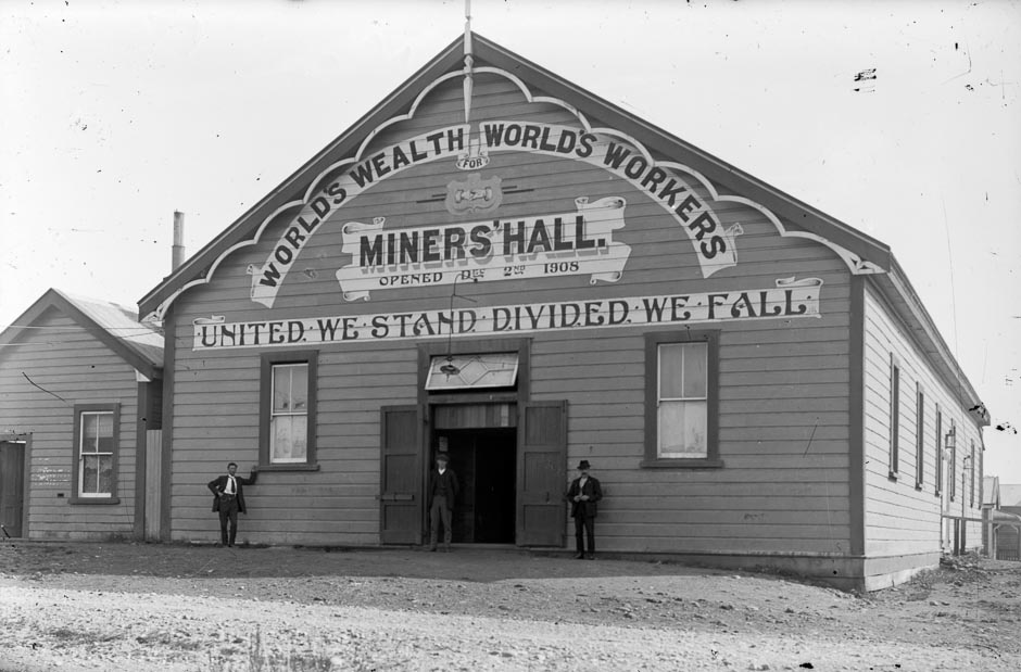 Rūnanga miners' hall