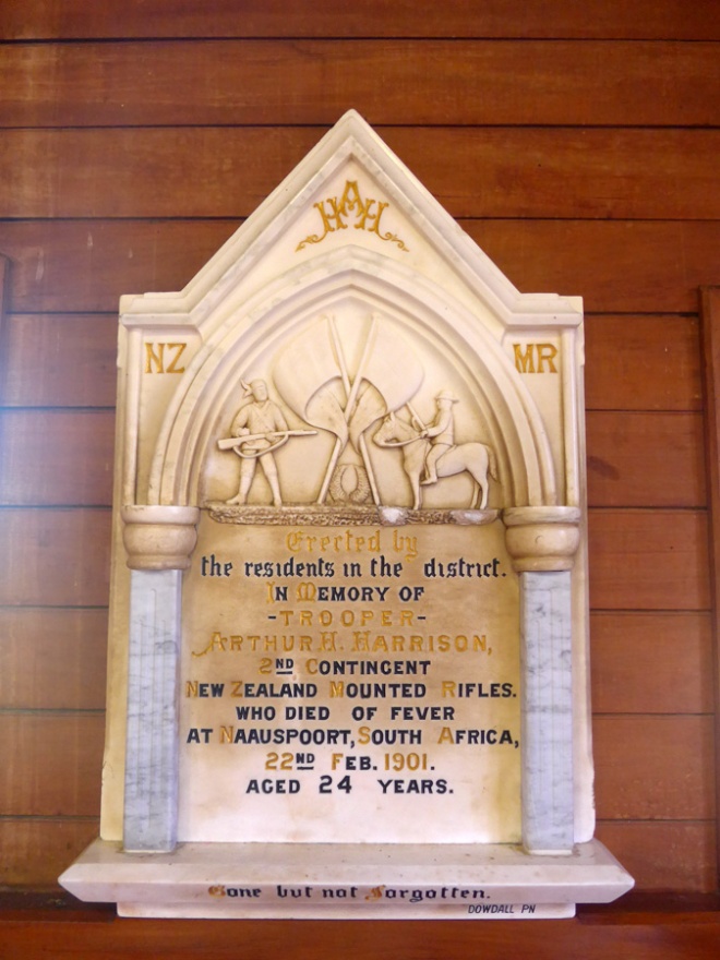 South African War memorial tablet, Colyton