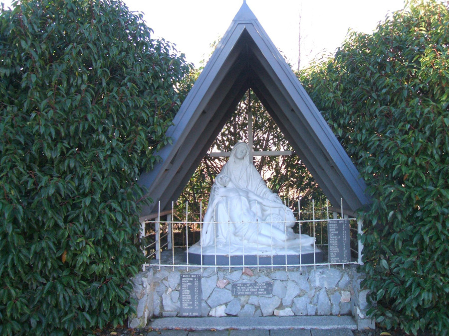 St Mary's Church memorial, Nelson