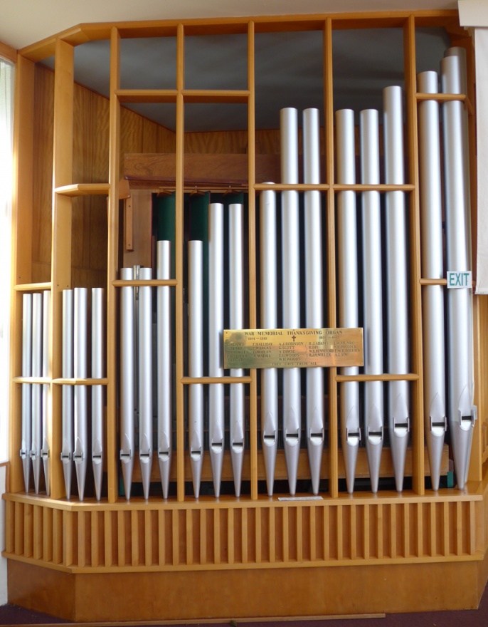 St James Church Memorial Organ