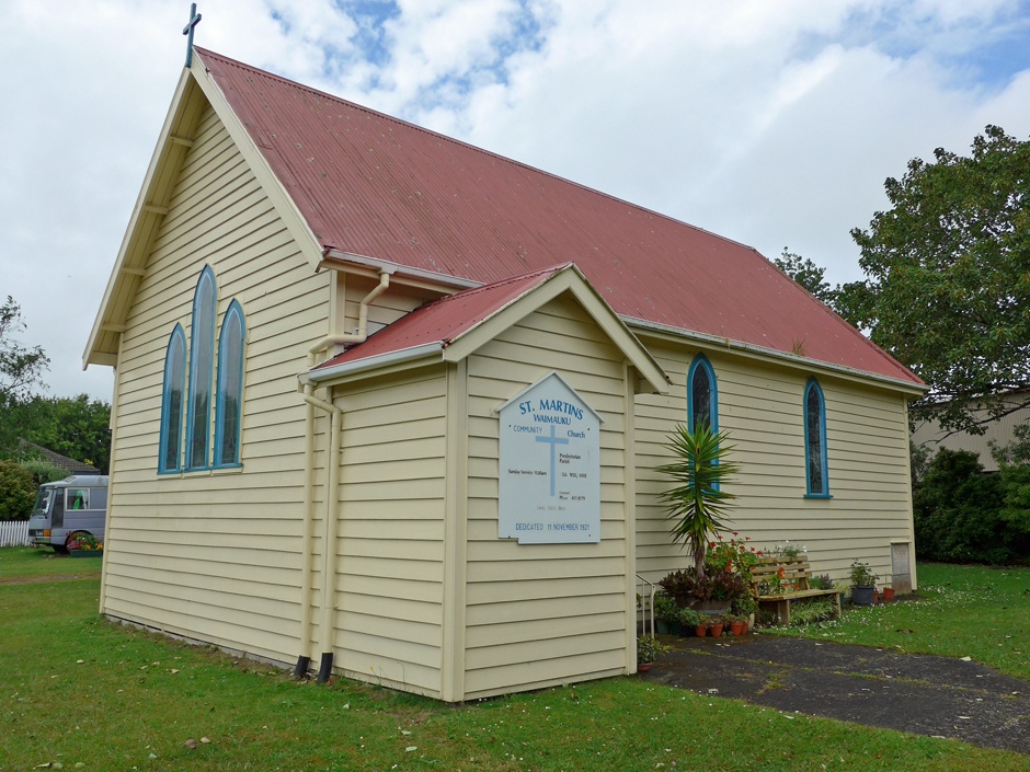 St Martin's memorial church, Waimauku