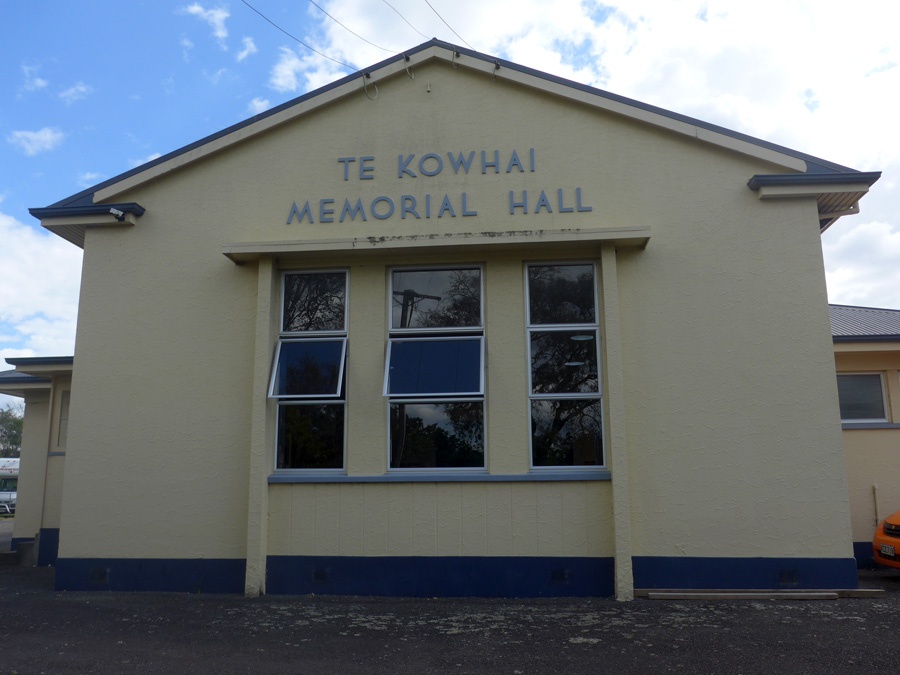 Te Kowhai Memorial Hall