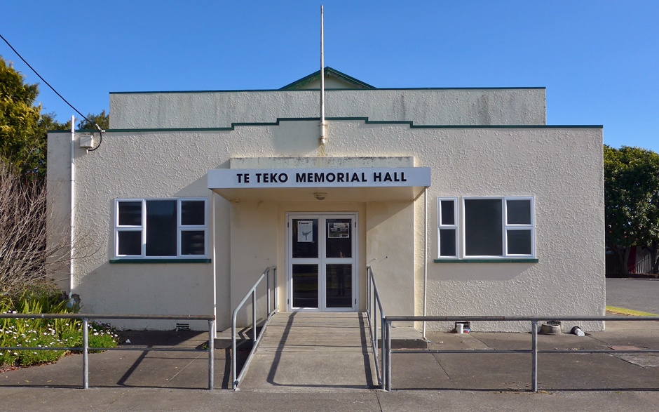 Te Teko war memorial hall