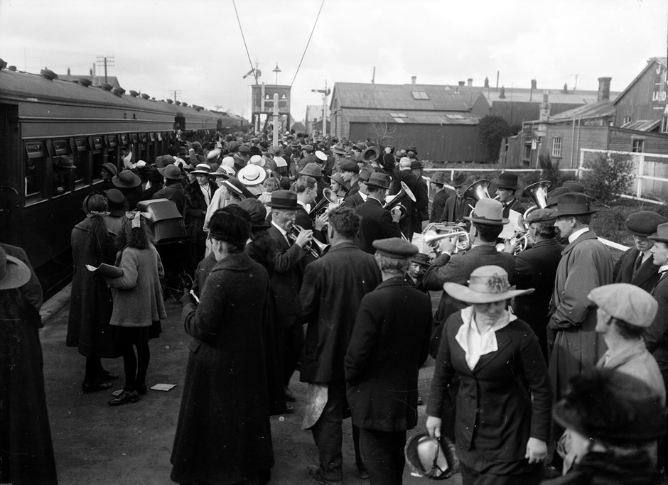 Reinforcements at Stratford railway station