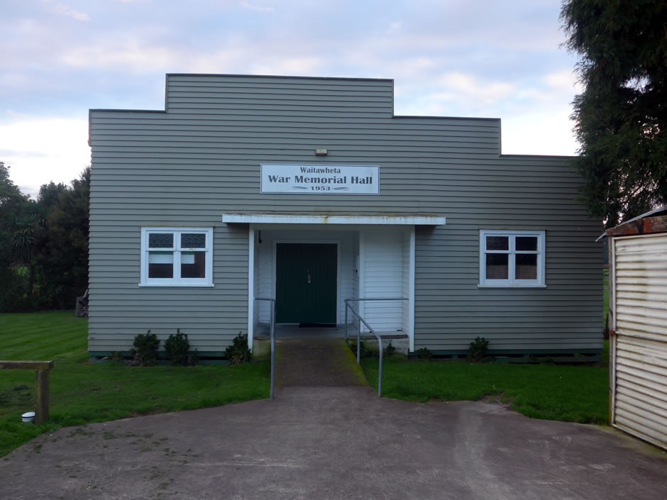 Waitawheta War Memorial Hall