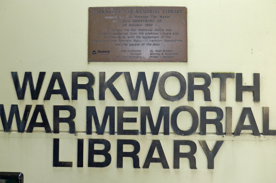 Warkworth War Memorial Library