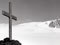 Cross on Mt Erebus