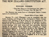 New Zealand Constitution Act comes into force