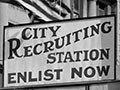 Auckland recruiting station, 1917