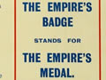 Arm badges for men exempted from war service