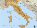 Map of the Kingdom of Italy in 1915