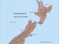 Map of Dominion of New Zealand in 1914