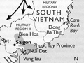 Vietnam War map