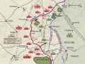 Battle of Messines map