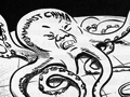 'The octopus of Chinese communism cartoon