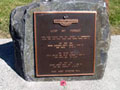 Carleton-Bennetts memorial plaque