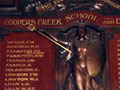 Coopers Creek roll of honour boards