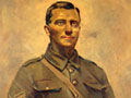 Painting of Donald Brown VC