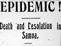 Reporting Samoa's influenza pandemic