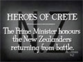 PM Peter Fraser honours the heroes of Crete