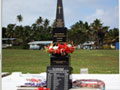 Liku war memorial, Niue