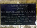 Louis Potaka's gravesite