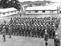 3rd Maori Reinforcements on parade