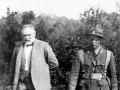 Thomas Mackenzie and Peter Buck visit troops in France