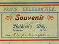 1919 peace celebrations
