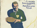 1921 Springbok tour programme