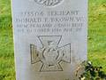 Grave of Donald Forrester Brown VC