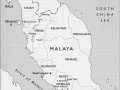 Malayan Emergency map