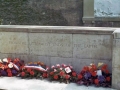 Wreath laying at Le Quesnoy