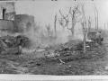 A shell blast near Cassino, 1944