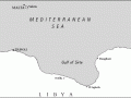 Libyan campaign map, 1940-1943