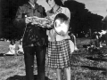 US serviceman gives a French horn lesson