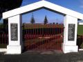 Tokomaru Bay war memorial gates