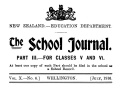 First <em>School Journal</em> published