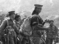 Native Contingent soldiers at Outpost No. 1